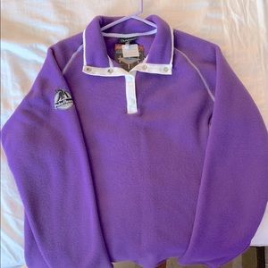 Polartec pullover fleece.